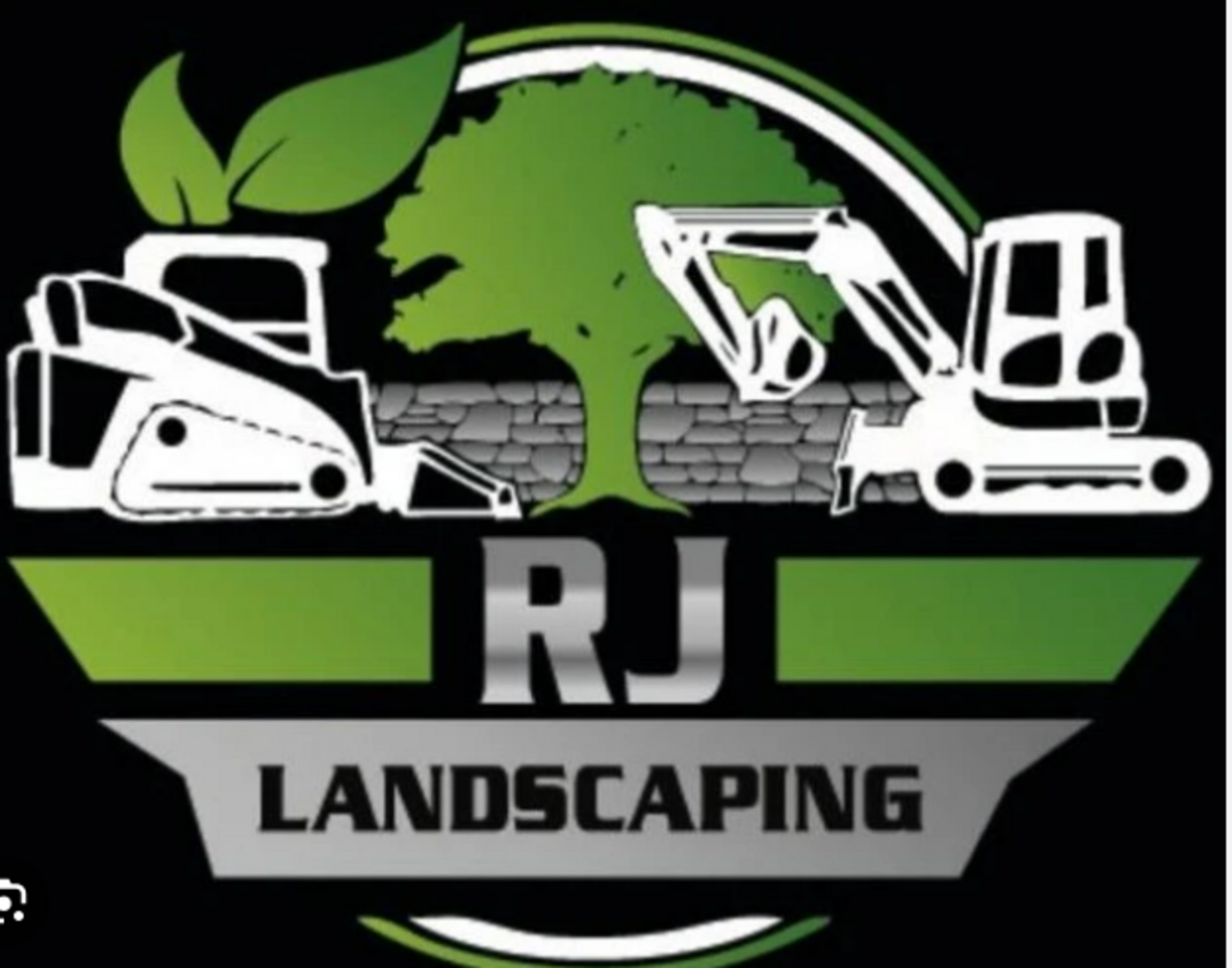 R.J Landscaping's logo