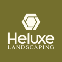 Heluxe Landscaping's logo