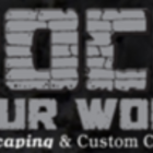 Creative Backyard Living Solutions in partnership with Rock Your World Landscaping's logo
