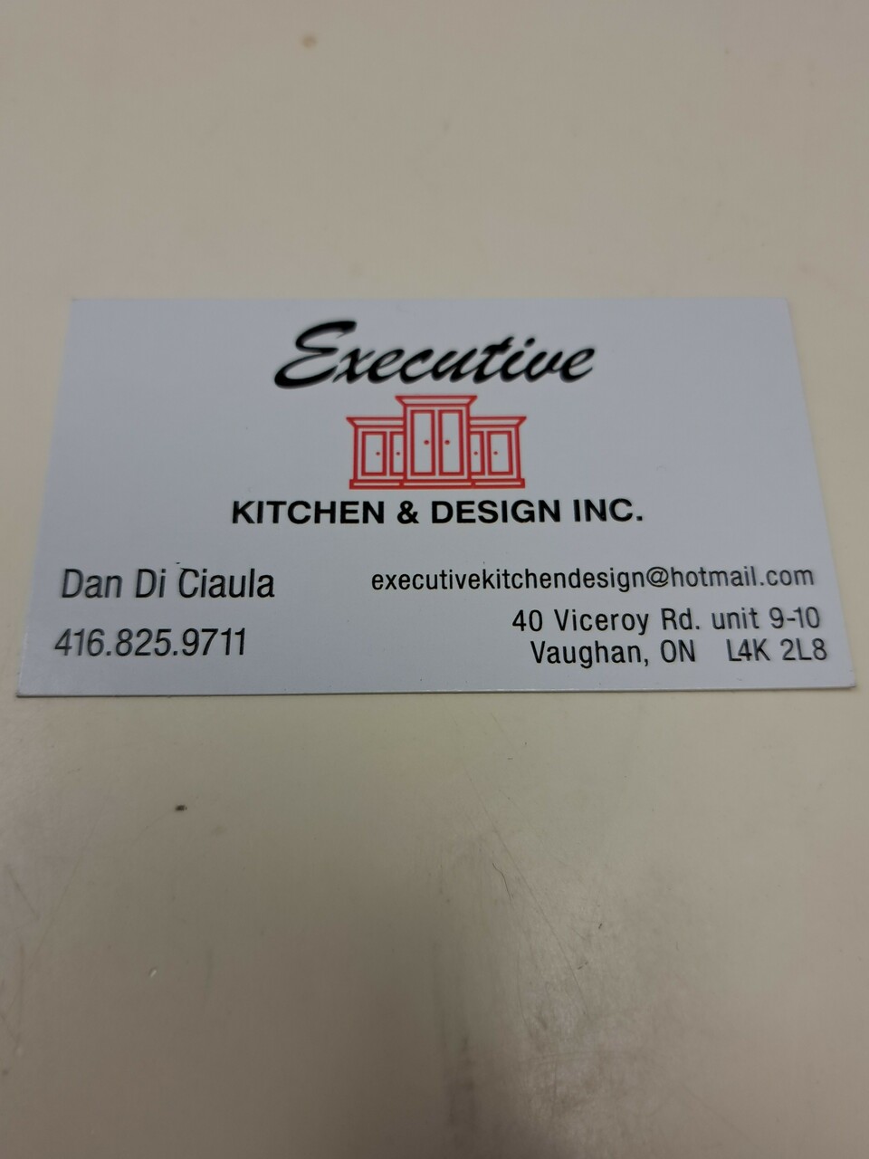 Executive Kitchens & Design Inc.'s logo