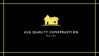 ALG Quality Construction's logo