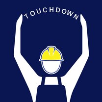 Touchdown Construction Group's logo