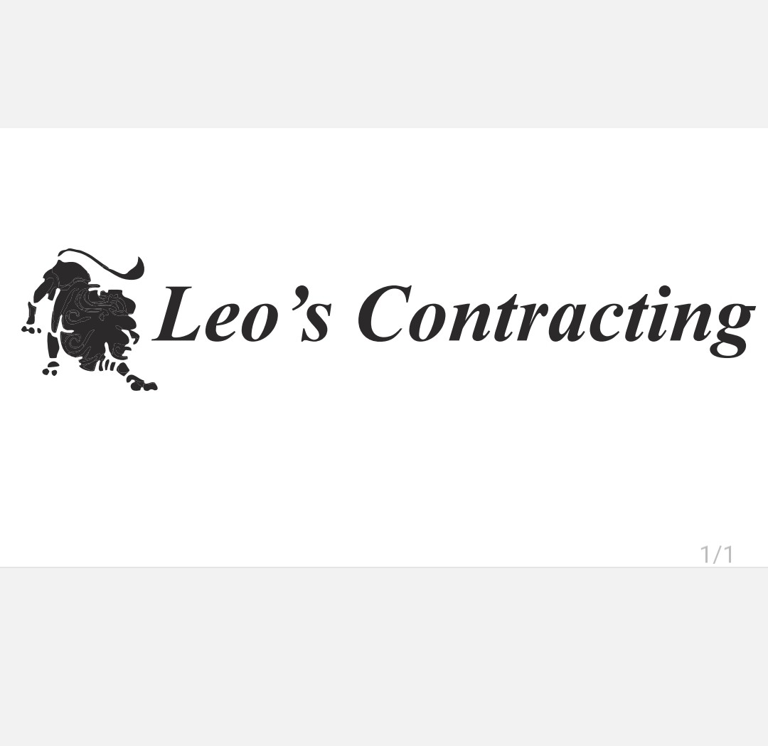 Leo's Contracting's logo