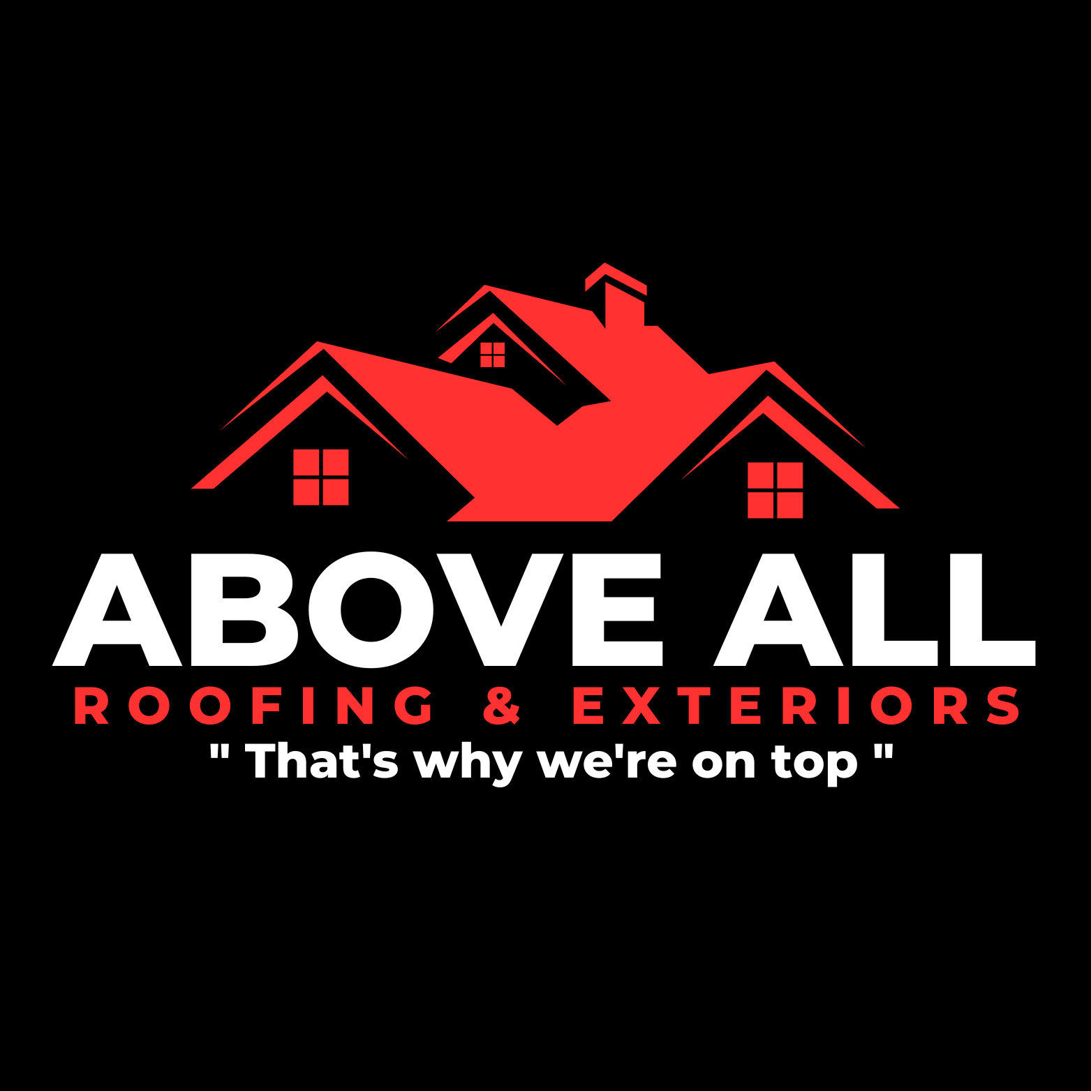 Above All Roofing's logo