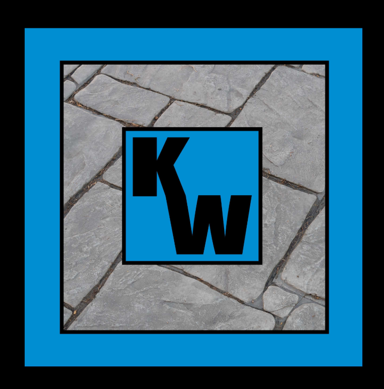 Kwcc custom concrete's logo