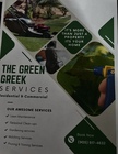 The Green Greek Landscaping's logo