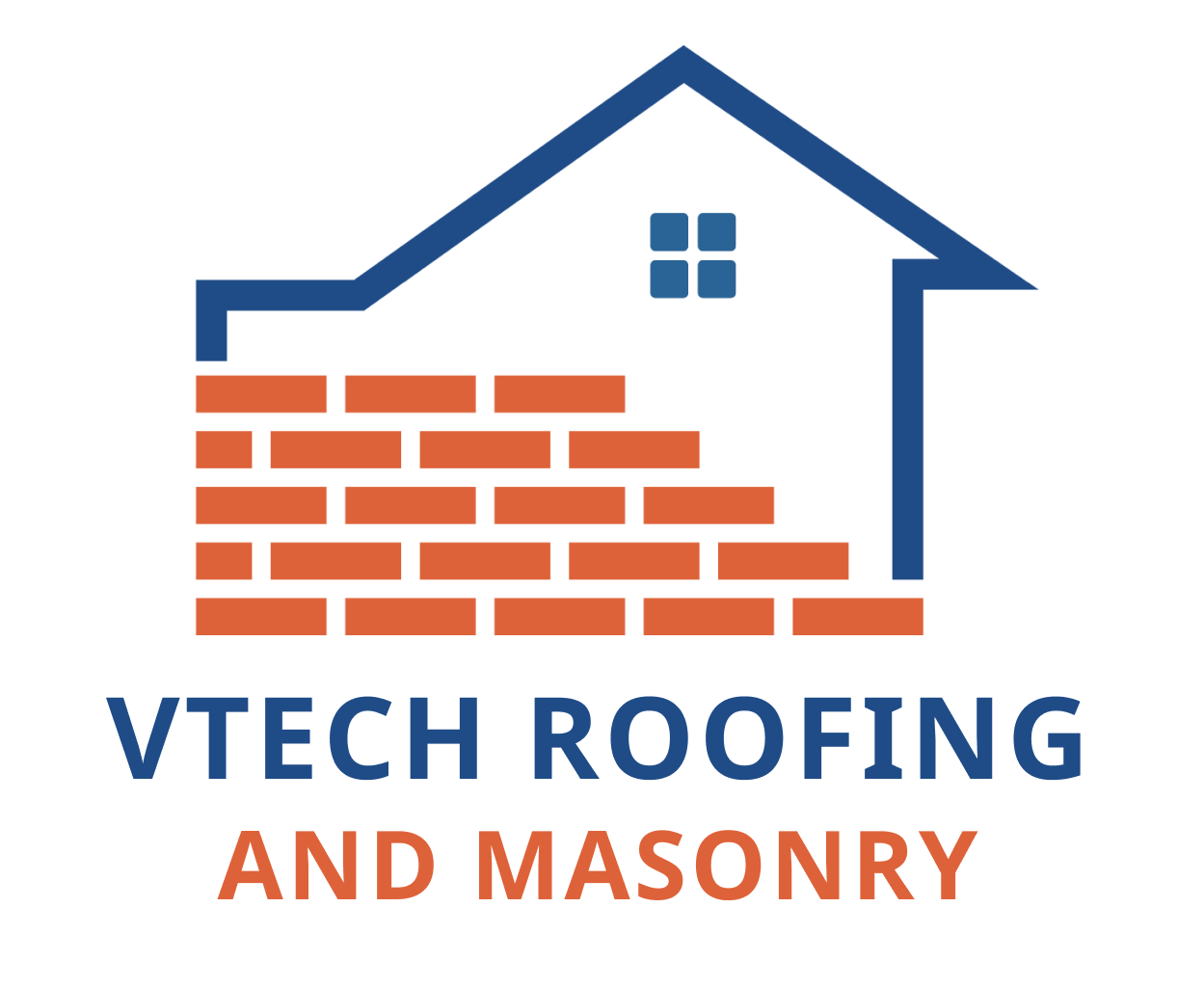 Vtech Roofing and Masonry's logo