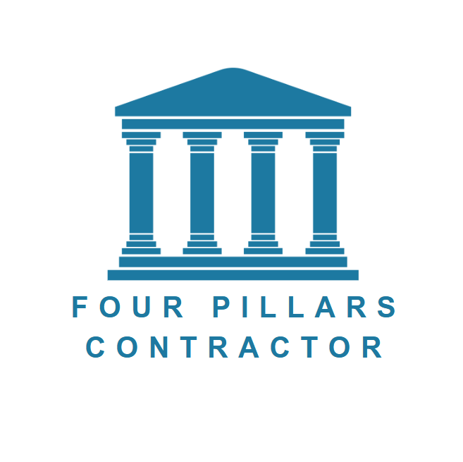 FOUR PILLARS CONTRACTOR's logo